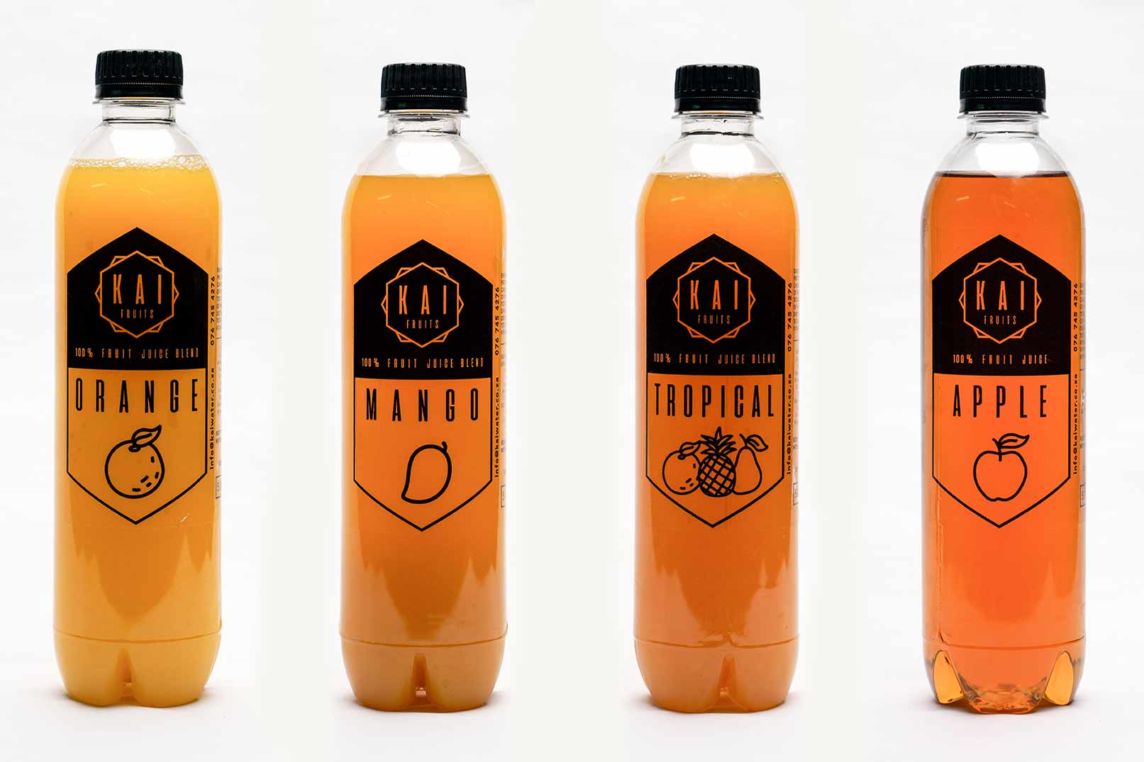 100 fruit juice KAI WATER